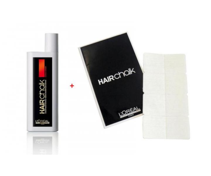 Make-up na vlasy HAIRCHALK Coral Sunset + ZDARMA apliktor