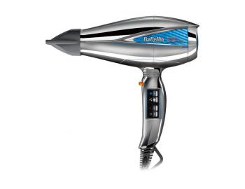 Profesionální fén na vlasy BaByliss Pro Digital 6000E - 2200 W, stříbrný