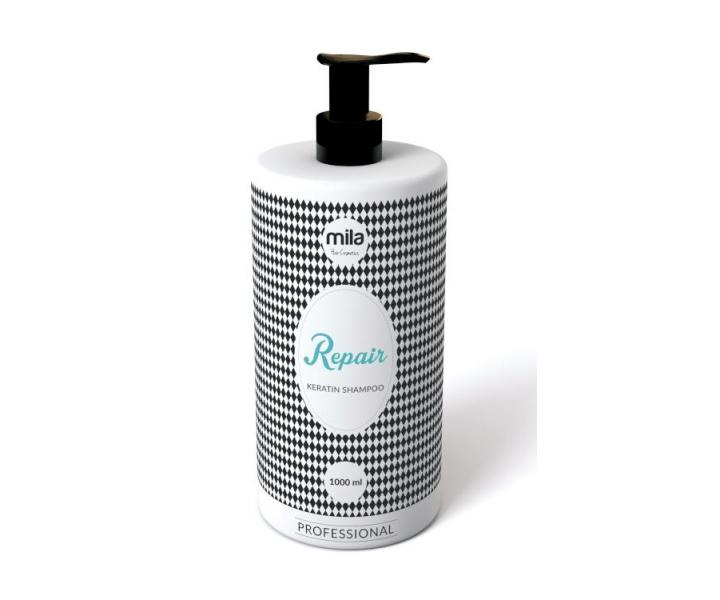 ampon pro pokozen vlasy Mila Hair Cosmetics Repair - 1000 ml