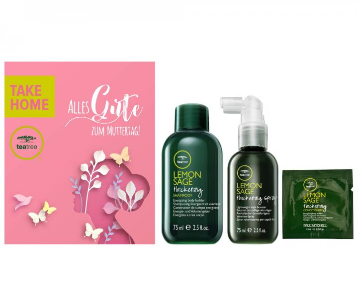 Dárková sada pro objem vlasů Paul Mitchell Tea Tree Lemon Sage - kolekce ke Dni matek