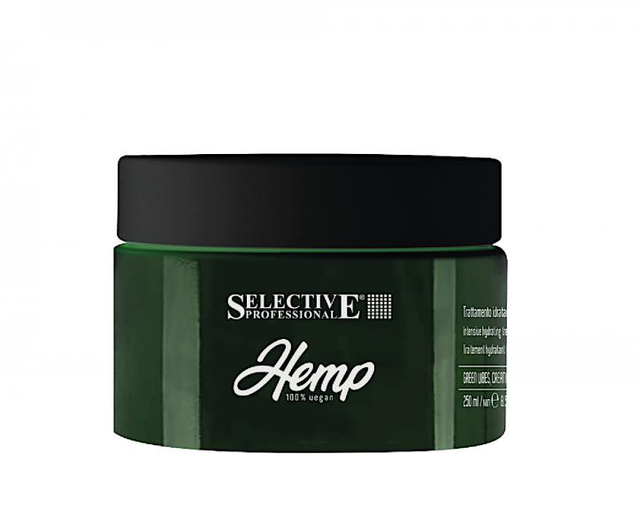 Řada pro regeneraci vlasů a vlasové pokožky s konopným olejem Selective Professional Hemp