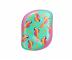 Tangle Teezer - COMPACT - cestovní - Paradise Bird - růžovo tyrkysová s potiskem papoušků