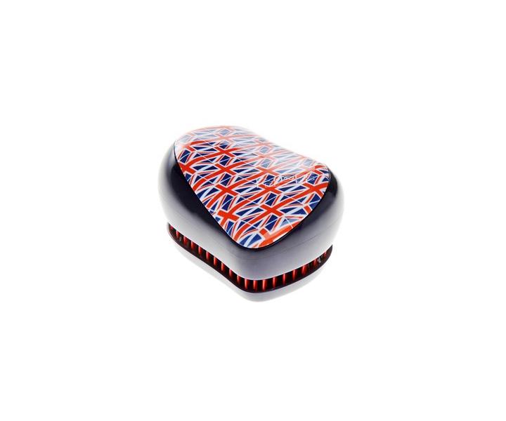Cestovní kartáč na rozčesávání vlasů Tangle Teezer Compact - britská vlajka