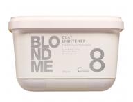 Zesv�tluj�c� j�lovit� pudr Schwarzkopf Professional BlondMe Clay Lightener 8 - 350 g
