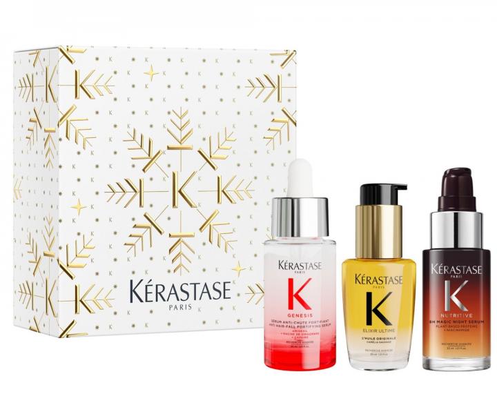 D�rkov� sada pro intenzivn� lesk, s�lu a hydrataci vlas� K�rastase Mini Iconics Trio Set