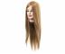 Cvin hlava Eurostil Profesional s umlmi vlasy - blond - 55-60 cm