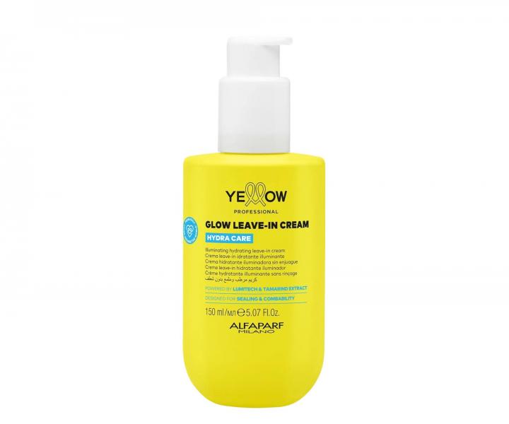 Rozjas�uj�c� hydrata�n� bezoplachov� kr�m s termoochranou Yellow Professional Hydra Care Glow Leave-in Cream - 150 ml