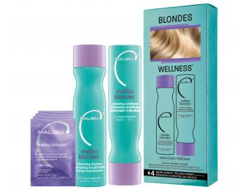 Sada pro z��ivou blond barvu Malibu C Blondes Wellness