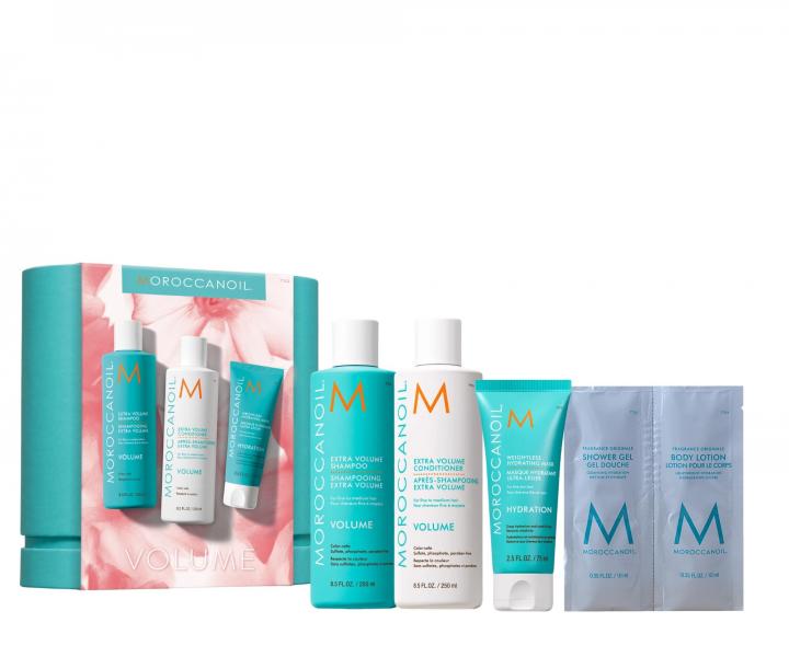 Dárková sada pro objem jemných vlasů Moroccanoil Volume Spring Box