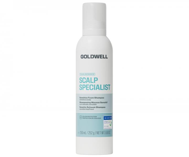 Hypoalergenn� p�nov� �ampon pro citlivou poko�ku hlavy Goldwell Dualsenses Scalp Specialist Sensitive Foam Shampoo - 250 ml