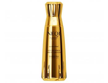 Stylingový sprej pro lesk a hladký vzhled všech typů vlasů Neqi Styling Spray Diamond Glass - 180 ml