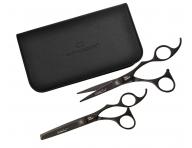 Sada kade�nick�ch n��ek 5,75" a efila�n�ch n��ek 6,35" Olivia Garden SilkCut Pro Matt Black