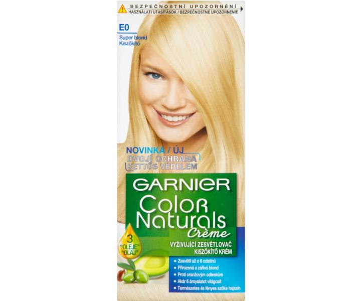 Zesvtlujc barva Garnier Color Naturals E0 super blond