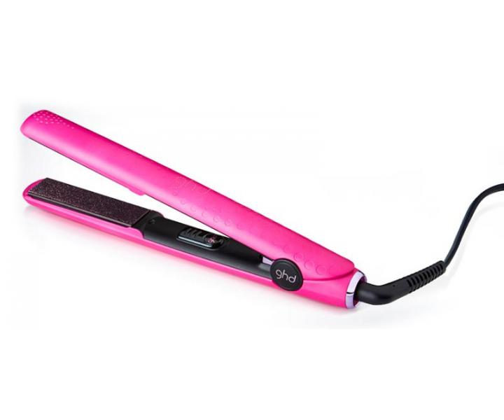 Žehlička na vlasy GHD Gold Classic styler - 25 mm, černá/růžová
