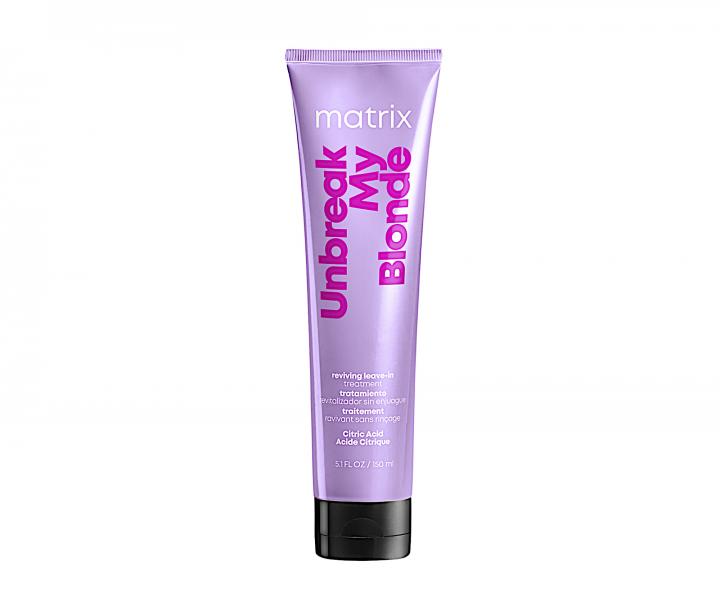Bezoplachová stimulující péče pro zesvětlené vlasy Matrix Unbreak My Blonde - 150 ml