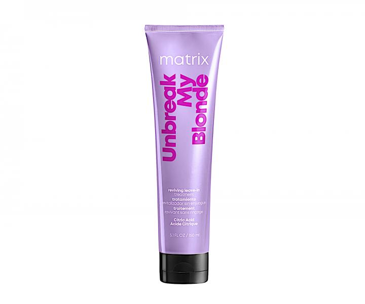 Bezoplachov stimulujc pe pro zesvtlen vlasy Matrix Unbreak My Blonde - 150 ml