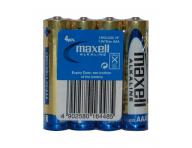 Alkalick baterie Maxell AAA mikrotukov - 4 ks (bonus)