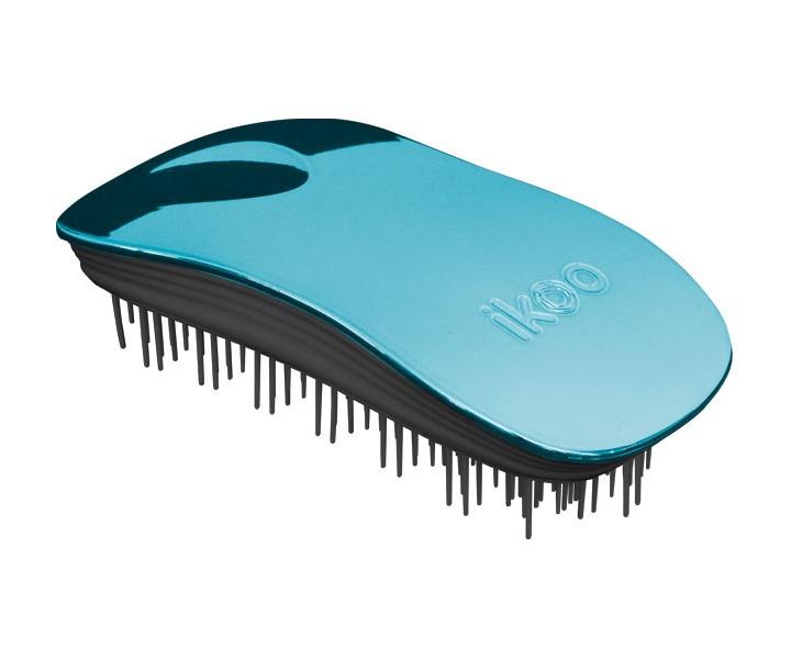 Kart�� na vlasy Ikoo Home Metallic Pacific - �erno-tyrkysov�