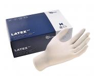 Latexov rukavice pro kadenky Latex Fit - 100 kus, vel. M