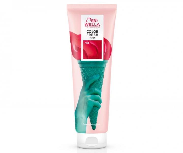 Barvic maska na vlasy Wella Color Fresh Mask Red - 150 ml, erven