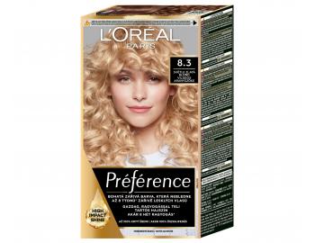 Permanentn� barva Lor�al Pr�f�rence 8.3 sv�tle zlat� blond