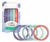 Gumi�ky do vlas� Invisibobble Hair Tie - oran�ov�, sv�tle modr�, modr�, fialov�, tmav� fialov�