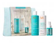 D�rkov� sada pro uhlazen� krepat�ch vlas� Moroccanoil Frizz Control Collection + sprej pro uhlazen� a ta�ti�ka zdarma