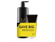 Dárková sada pečujícího šamponu 2v1 Paul Mitchell Mitch Double Hitter + gel Steady Grip zdarma