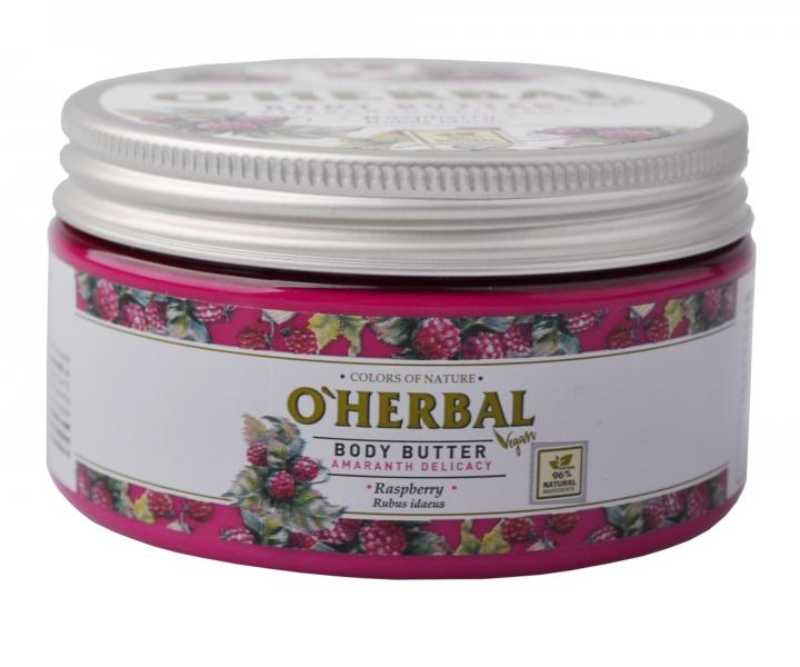 Tělové máslo O'Herbal Amaranth Delicacy - Malina 200 ml