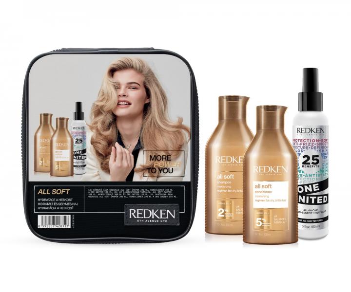 Dárková sada pro hydrataci a hebkost vlasů Redken All Soft