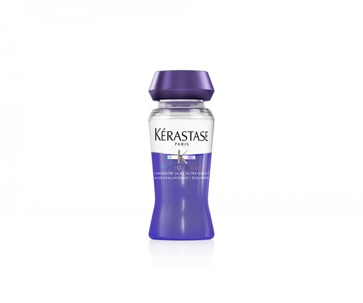 Báze pro neutralizaci zesvětlených vlasů Kérastase Fusio-Dose Ultra-Violet - 12 ml