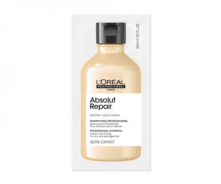 ampon pro pokozen vlasy Loral Professionnel Serie Expert Absolut Repair - 10 ml (bonus)