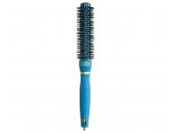 Kulatý foukací kartáč Olivia Garden NanoThermic Speed XL Peacock - 24 mm