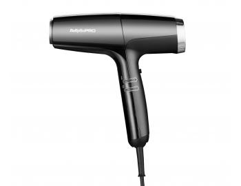 Profesionální fén na vlasy BaByliss Pro Falco BAB8550BE Silver - 2000 W, černo-stříbrný