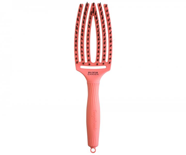 Kartáč Olivia Garden Fingerbrush Combo Medium Radiant Peach - zářivě broskvový