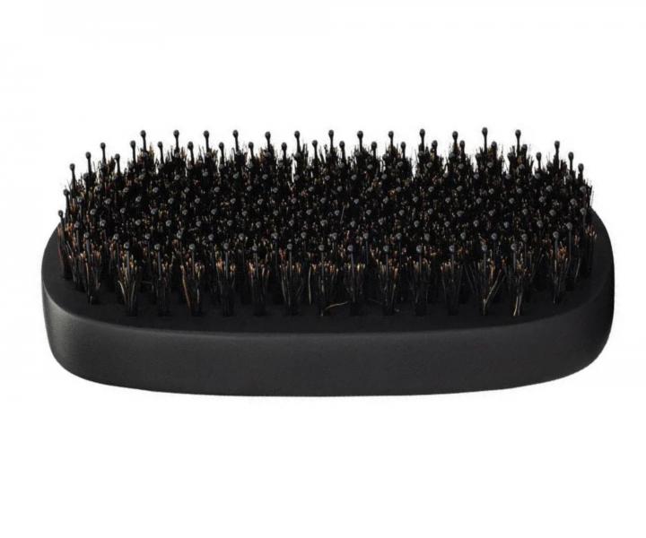 Kartáč na vlasy a vousy Wet Brush Men´s Palm Shine Enhancer - černý