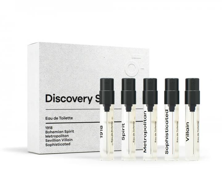 Testovací sada toaletních vod pro muže Beviro Discovery Set Eau de Toilette - 5x2 ml