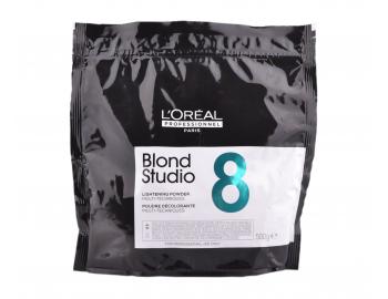 Zesvtlujc pudr s Pro-Keratinem Loral Blond Studio 8 Multi-Techniques - 500 g, nhradn npl