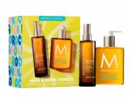 D�rkov� sada lehk� olejov� p��e ve spreji Moroccanoil Treatment Mist Light Hair & Hand Heroes + tekut� m�dlo Moroccanoil zdarma