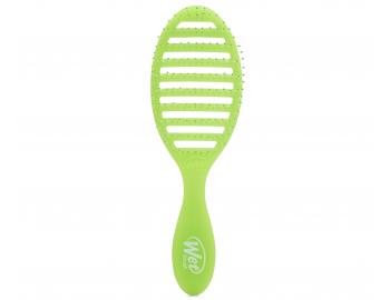 Kartáč na rozčesávání a foukání vlasů Wet Brush Speed Dry Lime a Rita - světle zelený