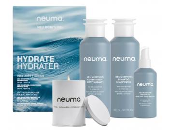 Drkov sada pro hydrataci suchch a pokozench vlas Neuma Neu Moisture Hydrate + svka a sprej zdarma