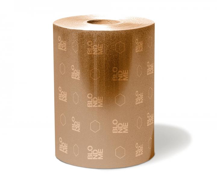 Profesionln kadenick hlinkov flie s embossingem Framar X Schwarzkopf Professional BlondMe - 97,5 m, zlat