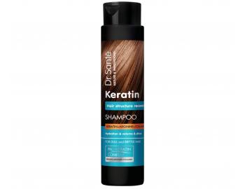 ampon pro obnovu matnch a kehkch vlas Dr. Sant Keratin - 400 ml