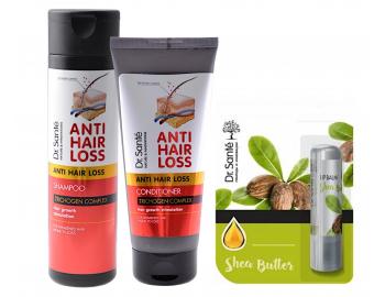 Sada proti vypadvn vlas Dr. Sant Anti Hair Loss + balzm na rty zdarma