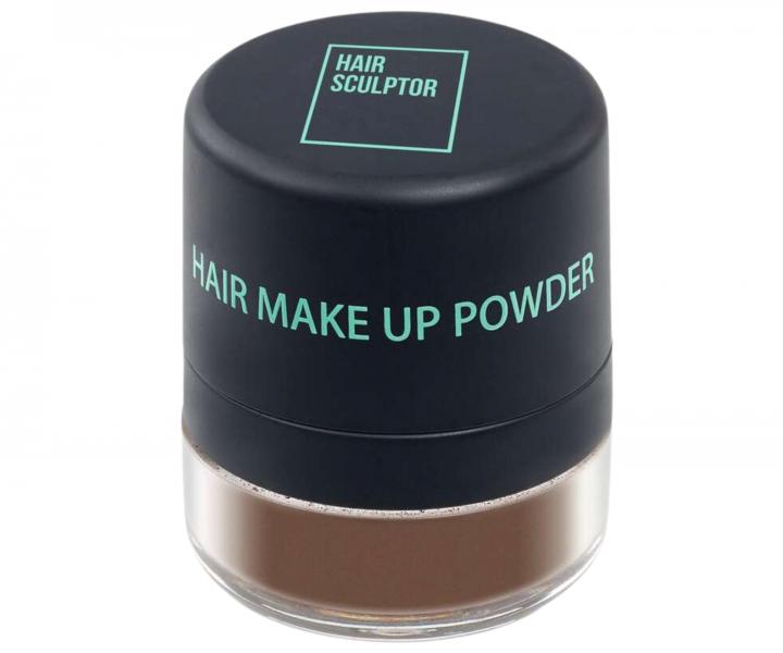 Pudr pro zakryt� odrost� a �edin Sibel Hair Make-up Powder - st�edn� hn�d�, 3 g