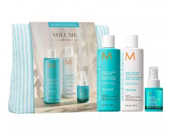 D�rkov� sada pro objem jemn�ch vlas� Moroccanoil Volume Collection + bezoplachov� p��e a ta�ti�ka zdarma