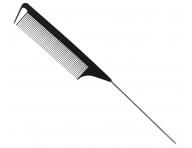 Tup�rovac� h�eben s kovov�m hrotem Detail - Hair style Metal Tail Comb - 24,5 cm, �ern�