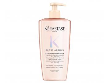 Hydrata�n� a rozjas�uj�c� �ampon pro pevn� a krepat� vlasy K�rastase Gloss Absolu Bain Cr�me Hydra-Glaze - 500 ml