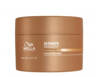 Maska pro lesk a hebkost suchých vlasů Wella Professionals Ultimate Smooth Mask - 150 ml