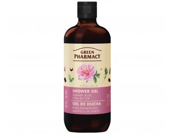 Sprchový gel s damašskou růží a bambuckým máslem Green Pharmacy Shower Gel - 500 ml